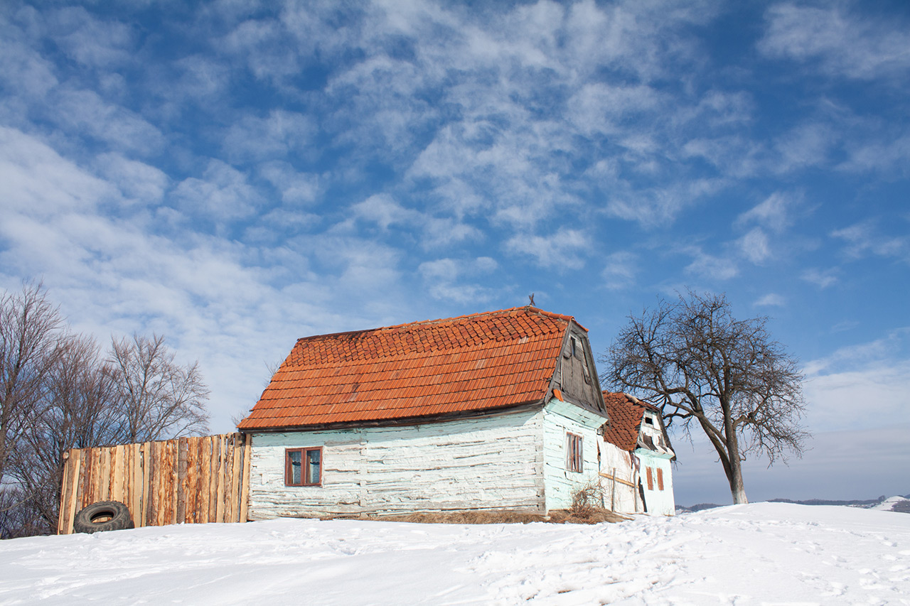 Winter Landscape - Before