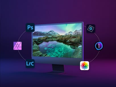 Works as a standalone or with Lightroom/Photoshop