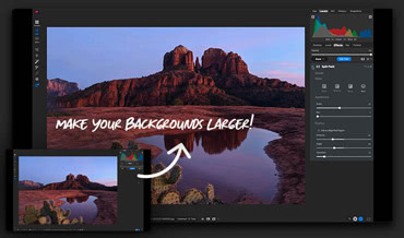 Make Your Background Larger Without Losing the Foreground