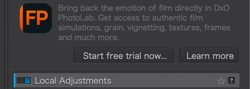DxO PhotoLab Local Adjustments Only