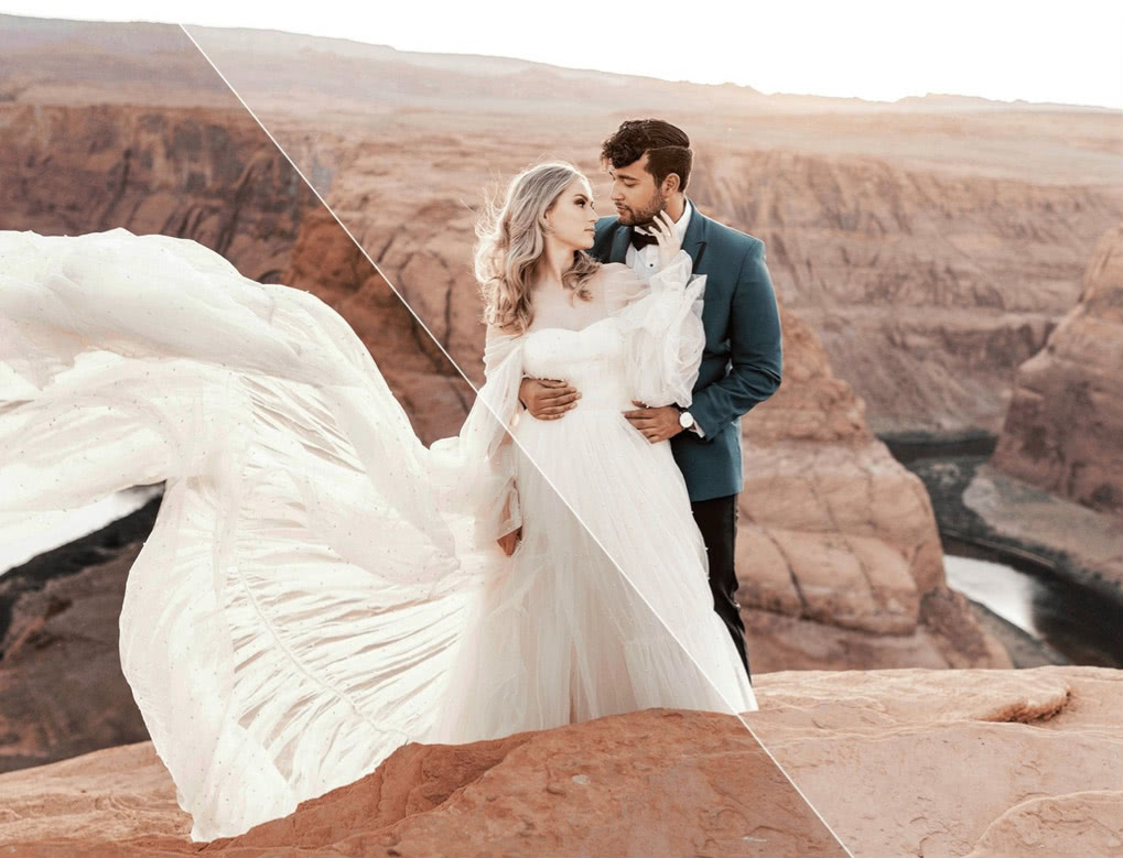 Wedding photo editor