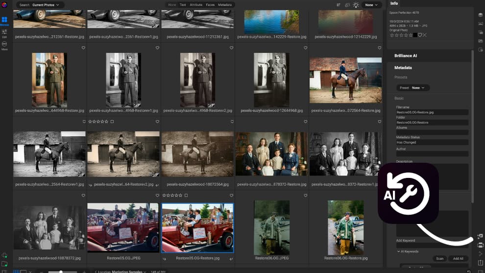 Simple Restoration Workflow