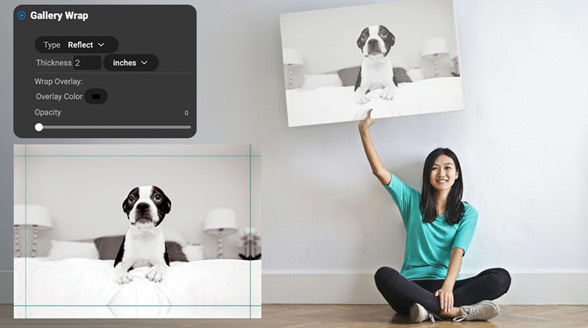 Gallery Wrap Margins
