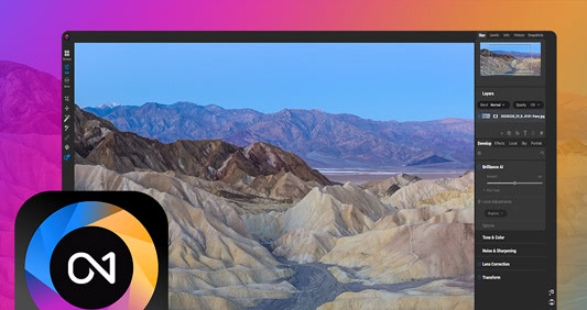 Photo RAW MAX, the core ON1 editing platform
