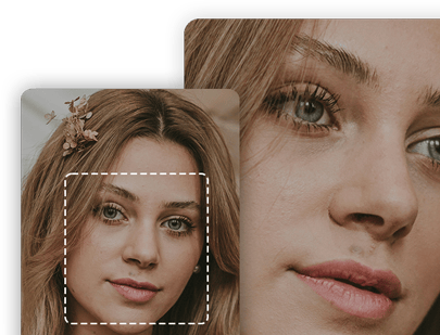Zoom into faces and eyes to compare sharpness in one view.