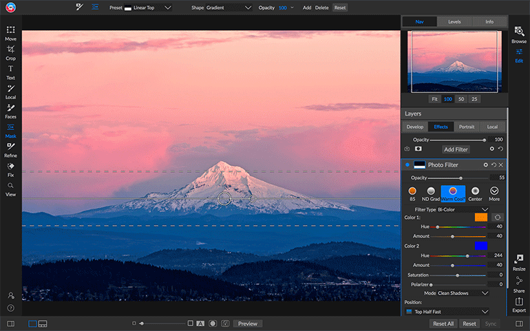 Gradient Masks