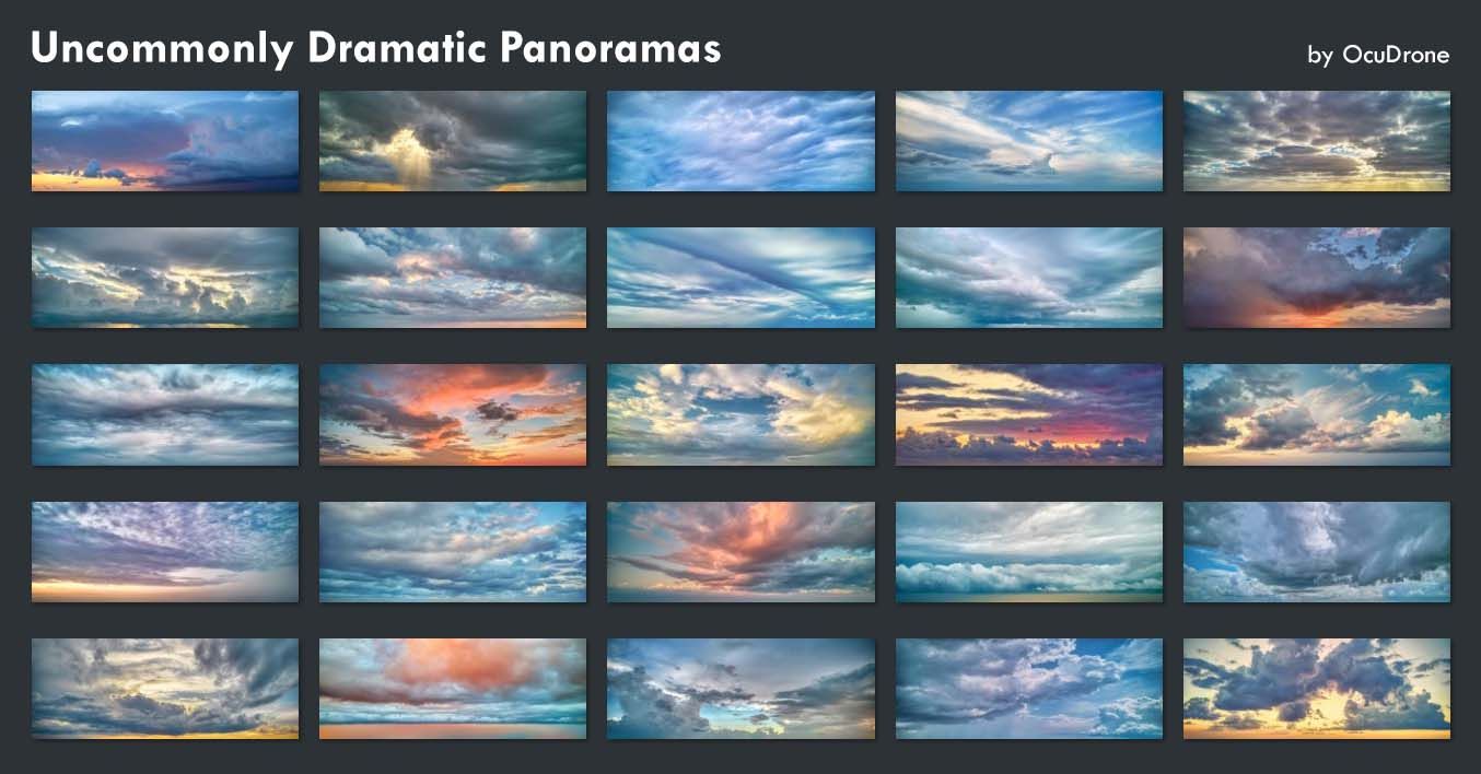 Uncommonly Dramatic Panoramas