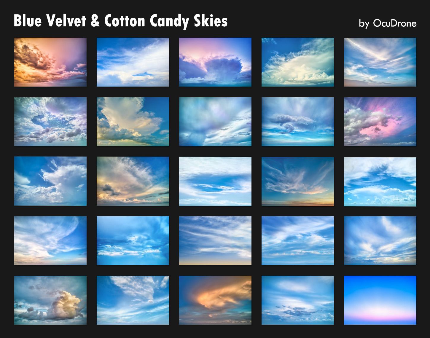 Blue Velvet & Cotton Candy Skies