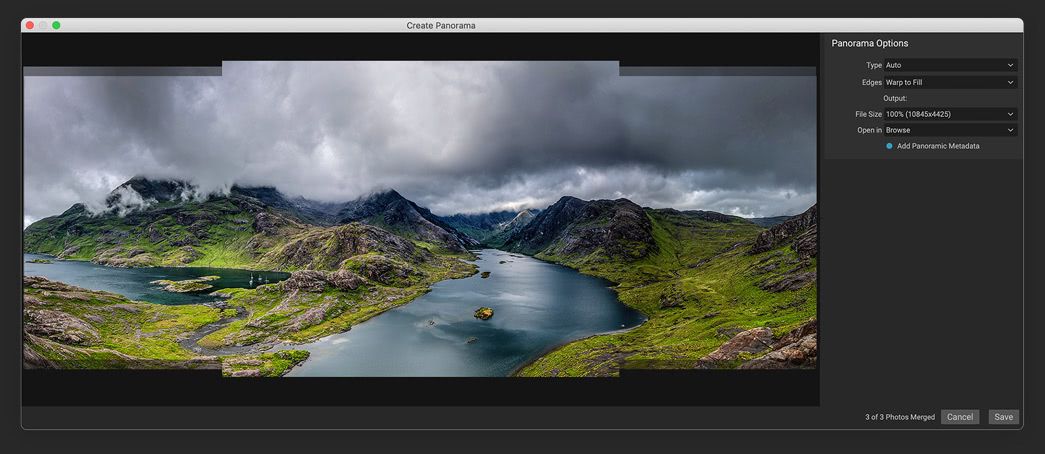 Big, Beautiful Panoramas