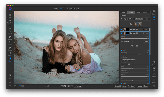 A Game Changer in Portrait Editing