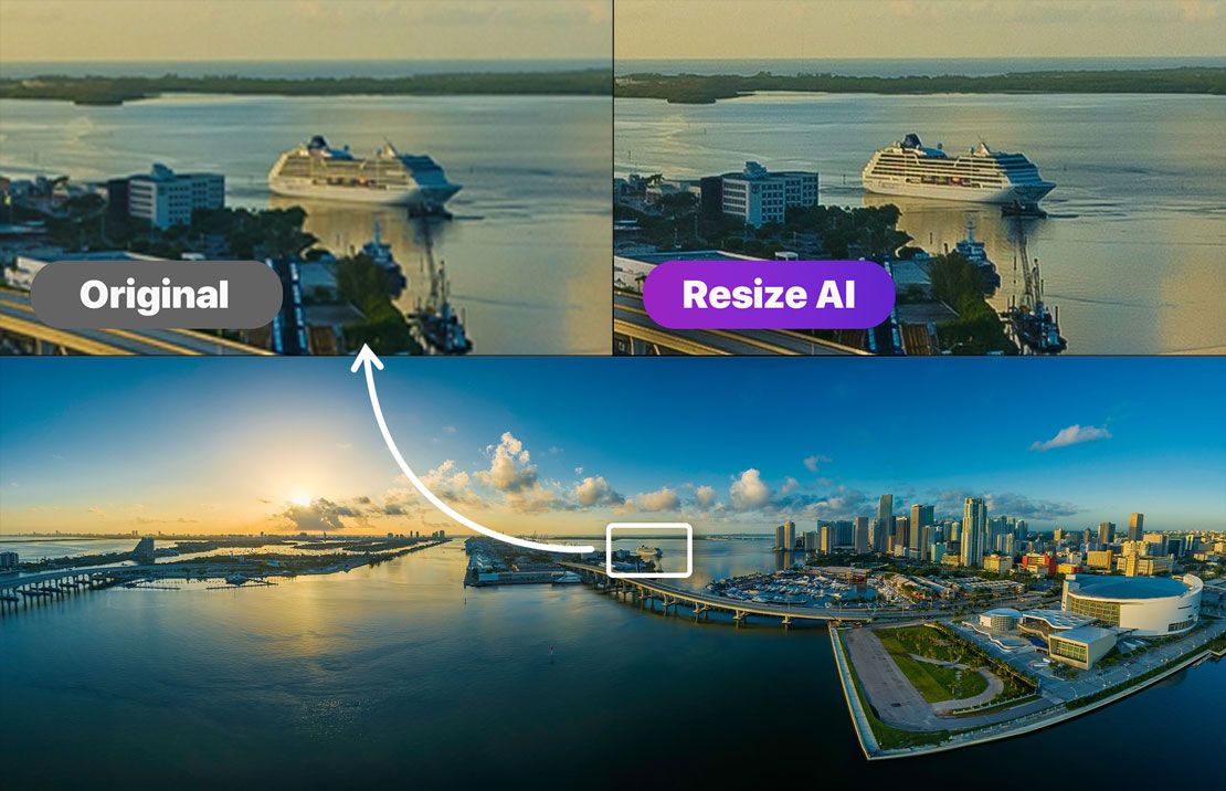 Resize AI Features