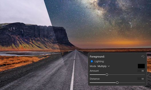 Easily Adjust the Foreground Lighting and Color with ON1 Photo RAW Sky Swap