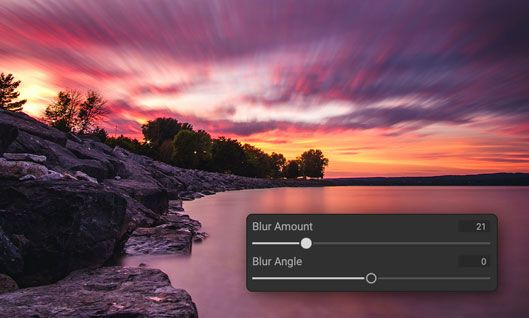 Quickly Blur Skies to Simulate a Long Exposure Sky Replacement Software