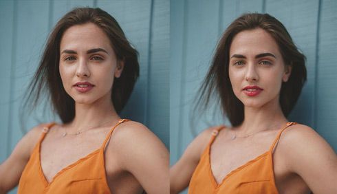 Auto Apply Portrait Retouching