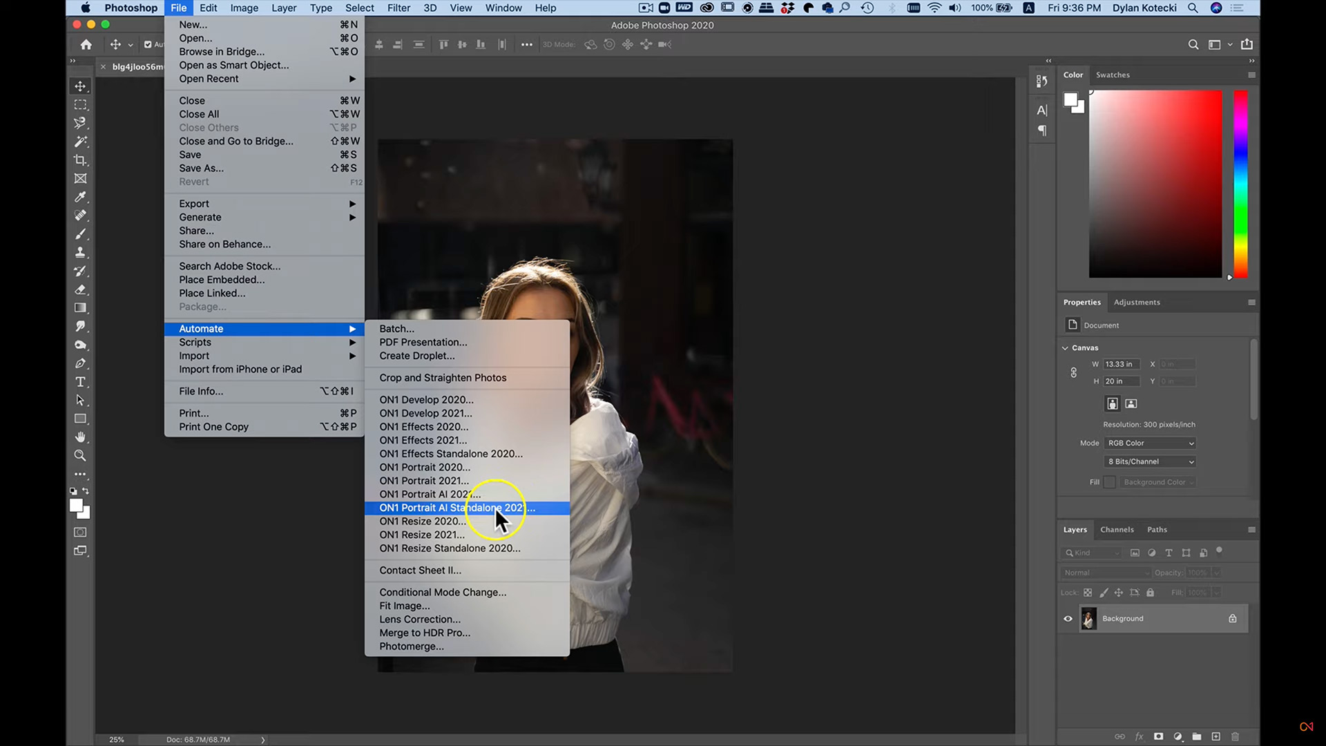 photoshop plugins for portrait retouching workflow