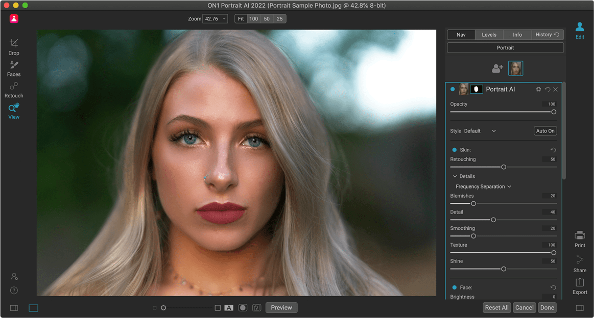 portrait photo editing software free download