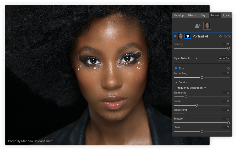 Skin Retouching Software