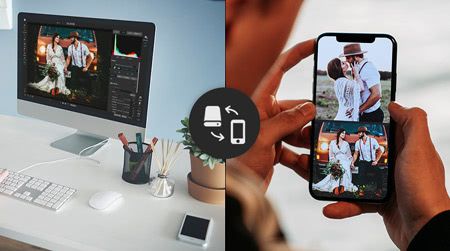 Your original photos stay where you want.
